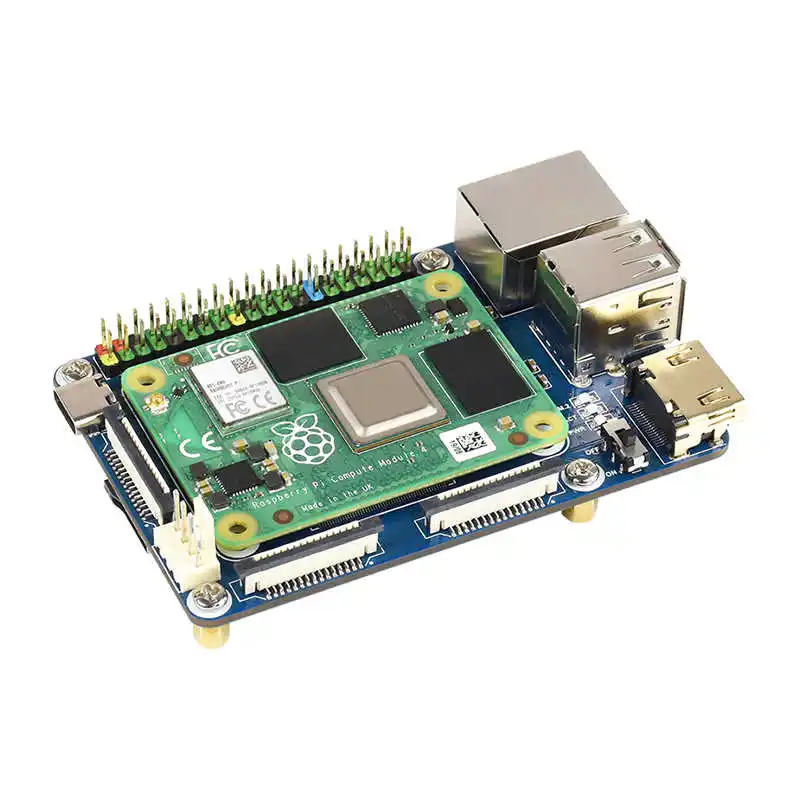 Вычислительный модуль Raspberry PI 4-ядерная плата CM4 HDMI/сетевой порт/расширение порта