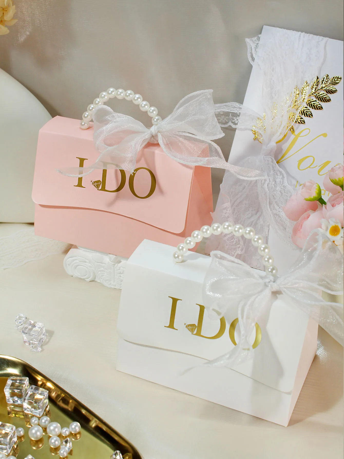 Изысканная свадебная подарочная коробка конфет для украшения помолвки