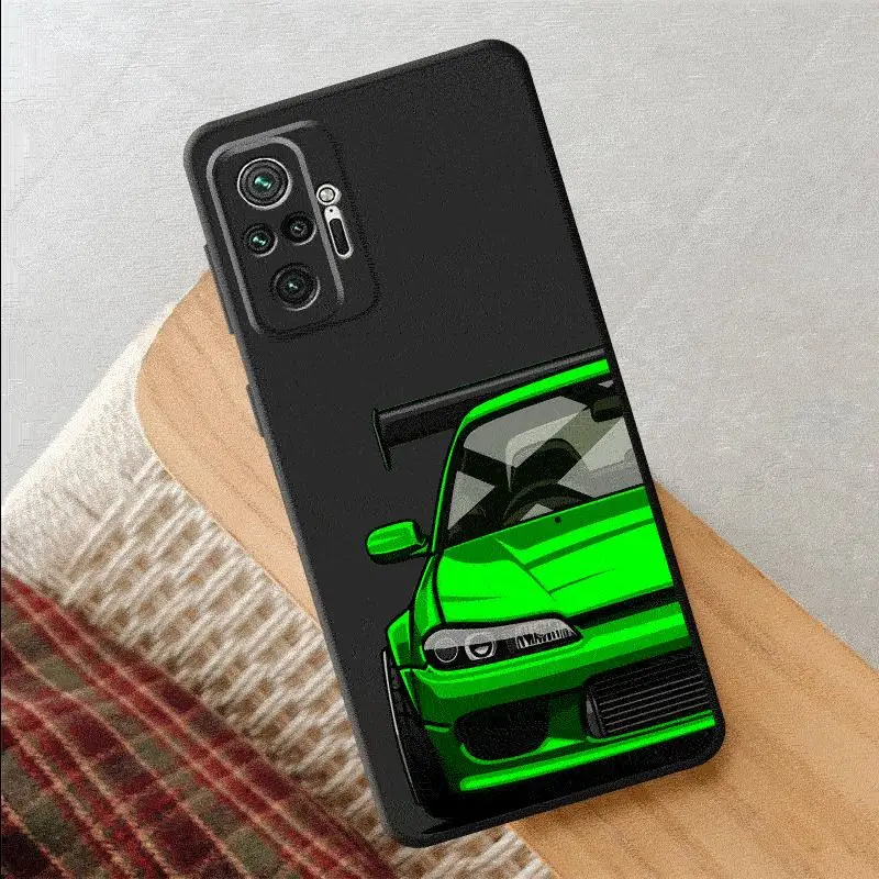 Чехол для телефона JDM Sports Cars Xiaomi Redmi Note 7 8 T S 10 11 12 Pro ProPlus 13