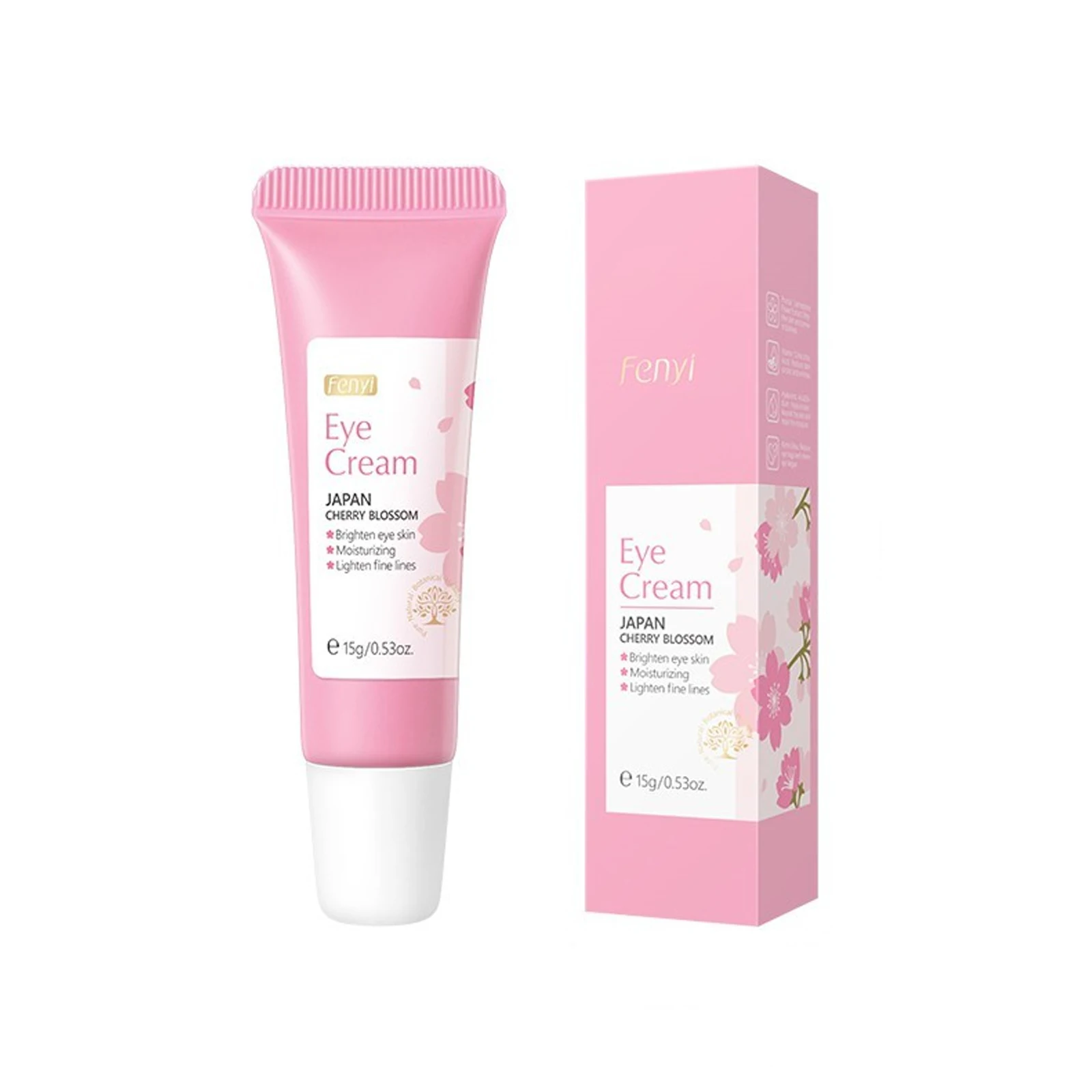 

Cherry Blossom Eye Cream Anti Wrinkle Remove Dark Circles Fine Lines Eye Bags Brightening Firming Repairing Puffiness Whitening