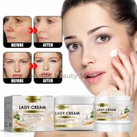 50g lady face whitening pearl cream brightening for dark skin spots scars snow white cream day night face cream for skin care