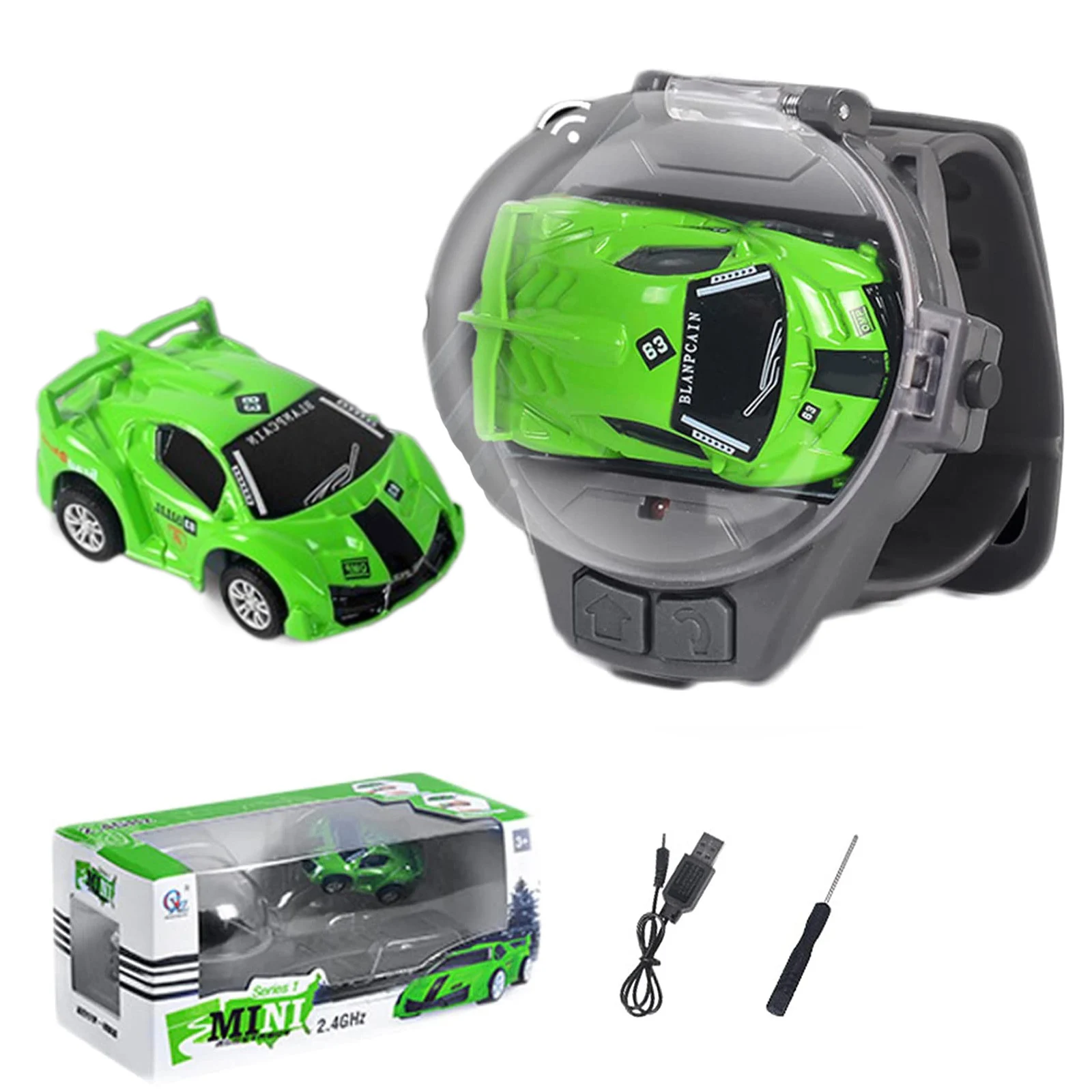 

Игрушечная машинка, 2,4 ГГц, миниатюрная, мультяшная, дистанционное управление