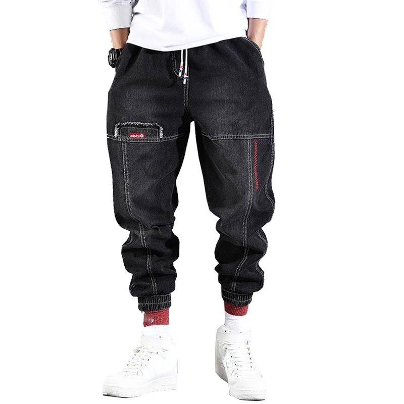 New in New Streetwear Hip Hop Cargo Pants Men's jeans Cargo Pants Elastic Harun pants Joggers Pants In Autumn and Spring Men