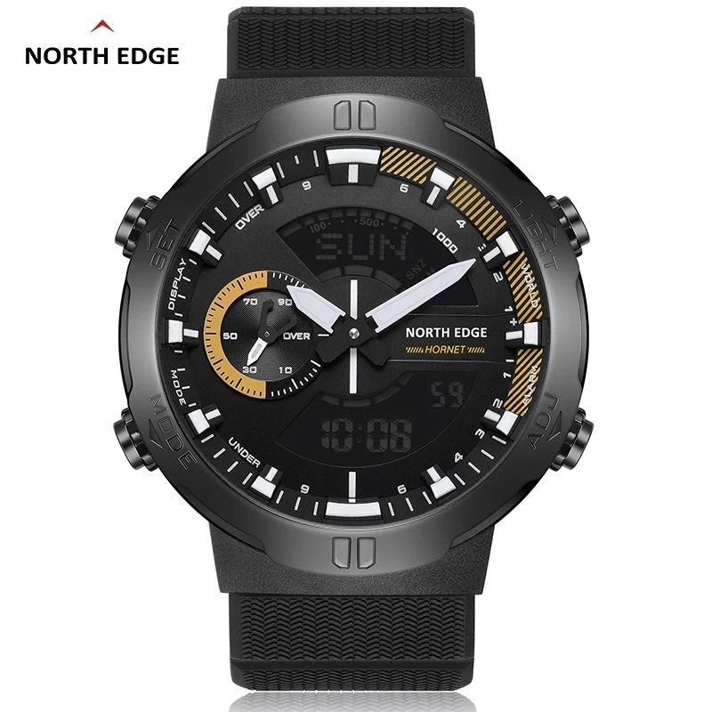 Часы наручные NORTH EDGE 2022 HORNET Мужские Цифровые спортивные армейские