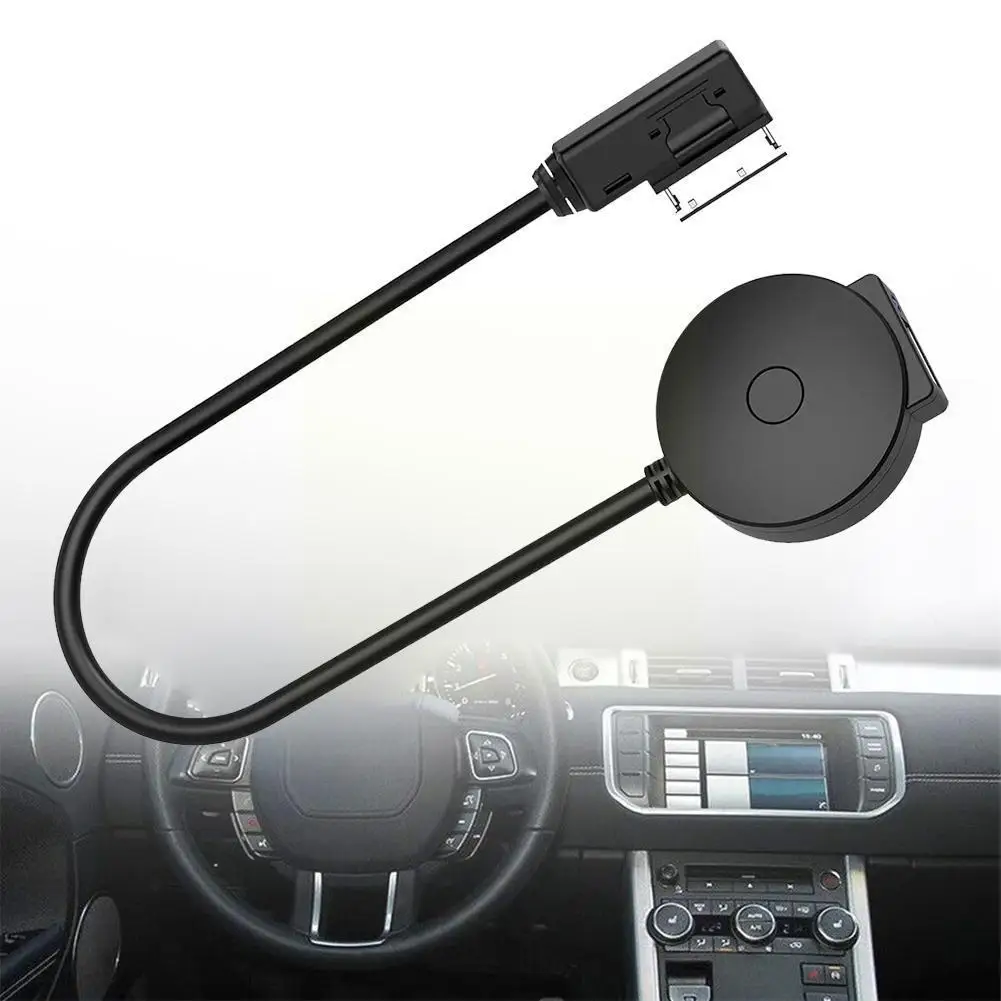 Bluetooth Audio Radio Music Adapter AUX in Cable Car Bluetooth 5.0 Audio  Module Stereo Wire Harness 12 Pin for Mercedes W169 W245 W203 W209 W164