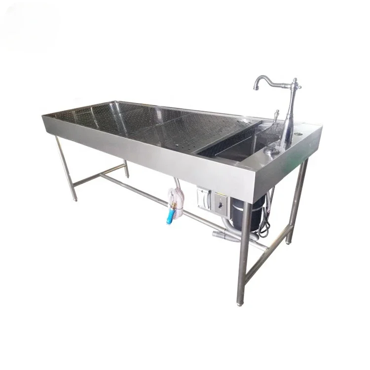 Стол для вскрытия цена стол раскрытия трупов из нержавеющей стали морга