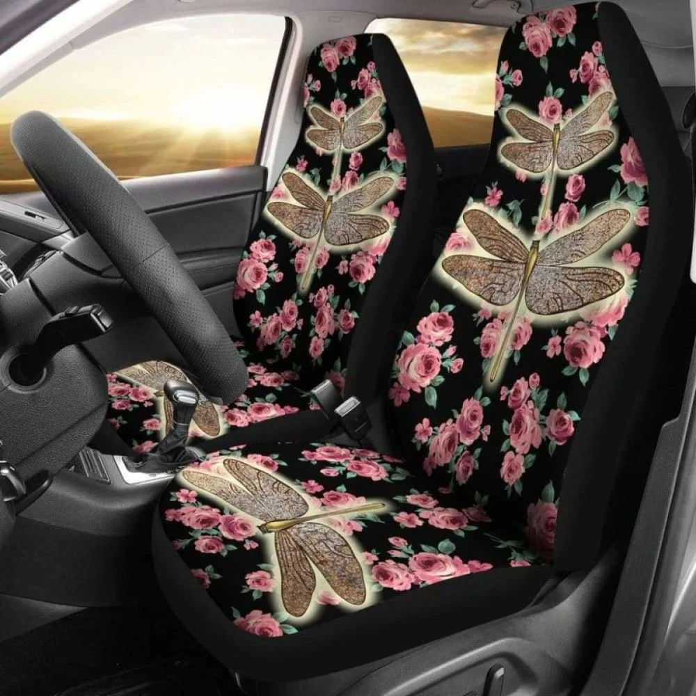 

Dragonfly Car Seat Cover 135711,Pack of 2 Universal Front Seat Protective Cover