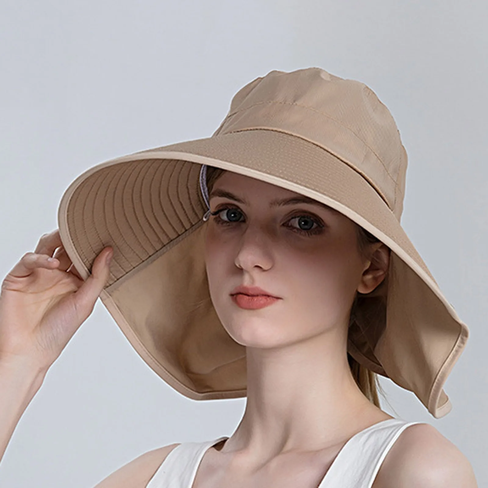 

Print Bucket Hat Fuzzy Women Sun Hat Wide Brim Print Bucket Hat Fuzzy Cute Bucket Hat with String Womens