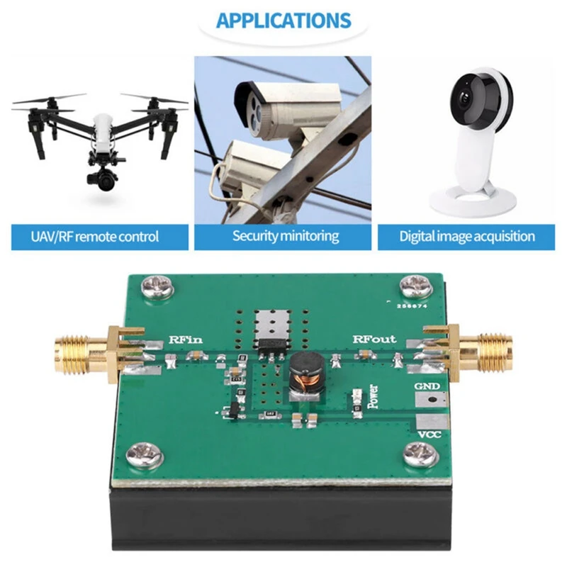 433 МГц 5 Вт RF усилитель мощности для 380-450 HAM радио RFID передатчик рация беспроводной