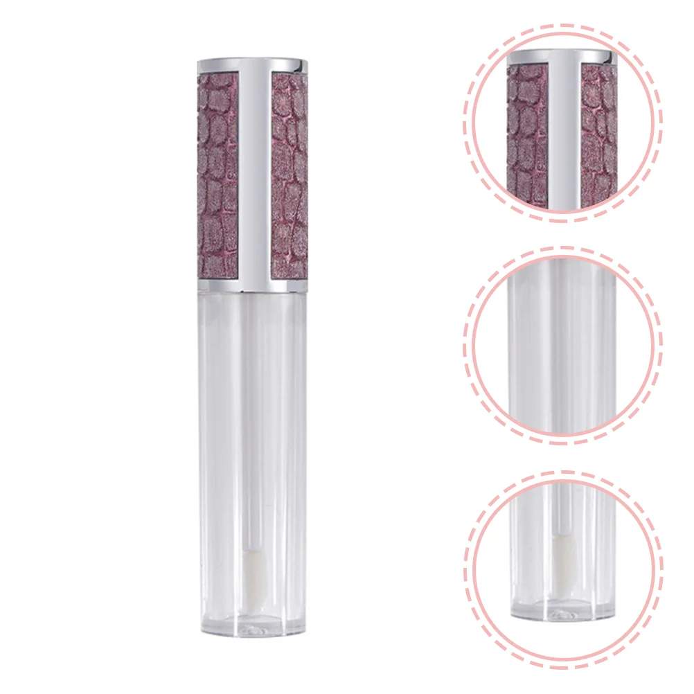 

6pcs Lip Color Bottle Portable Lipstick DIY Bottle Lip Gloss Container Tube
