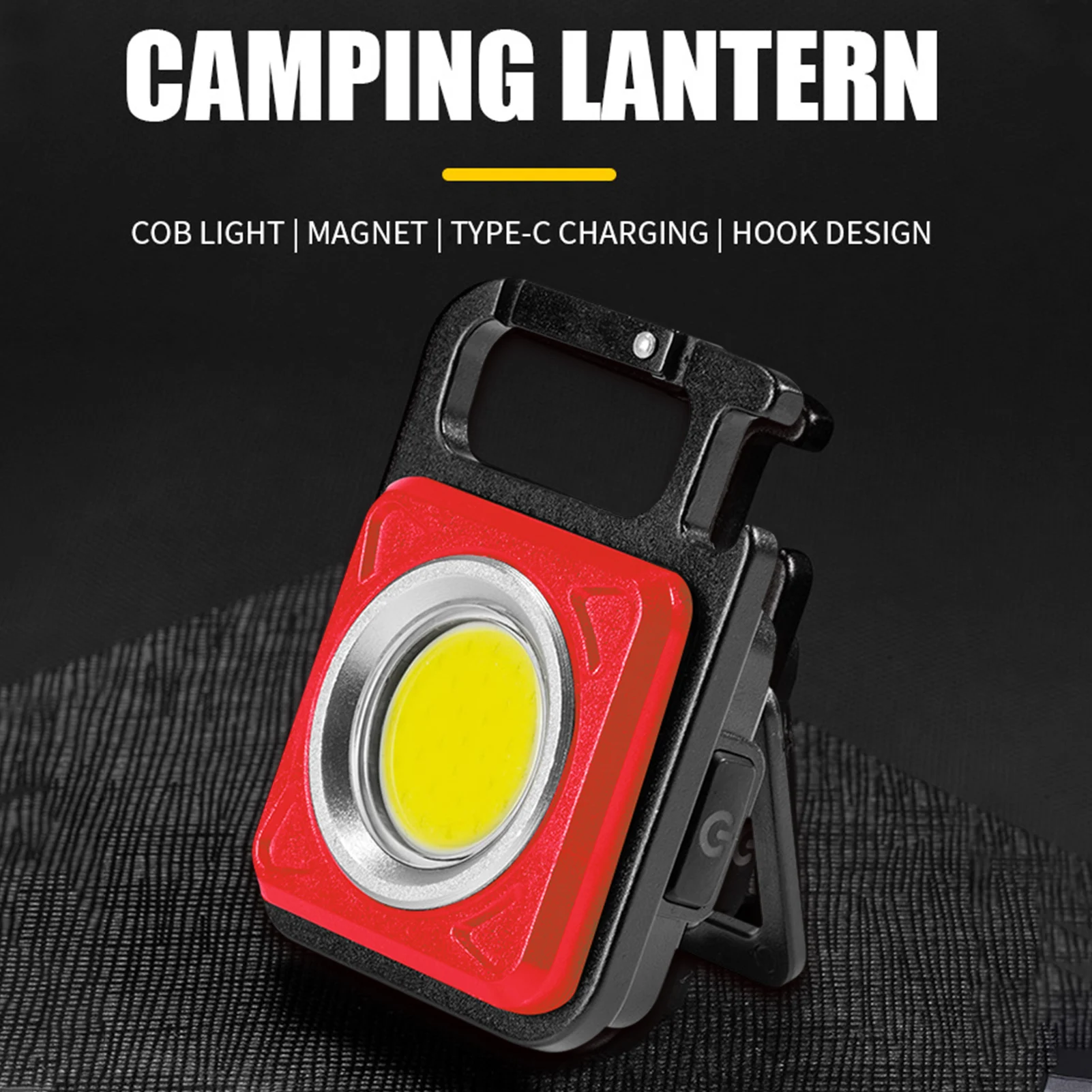 

Mini Glare COBKeychain Pendant Light Usb Charging Emergency Light Strong Magnetic Repair Work Outdoor Camping