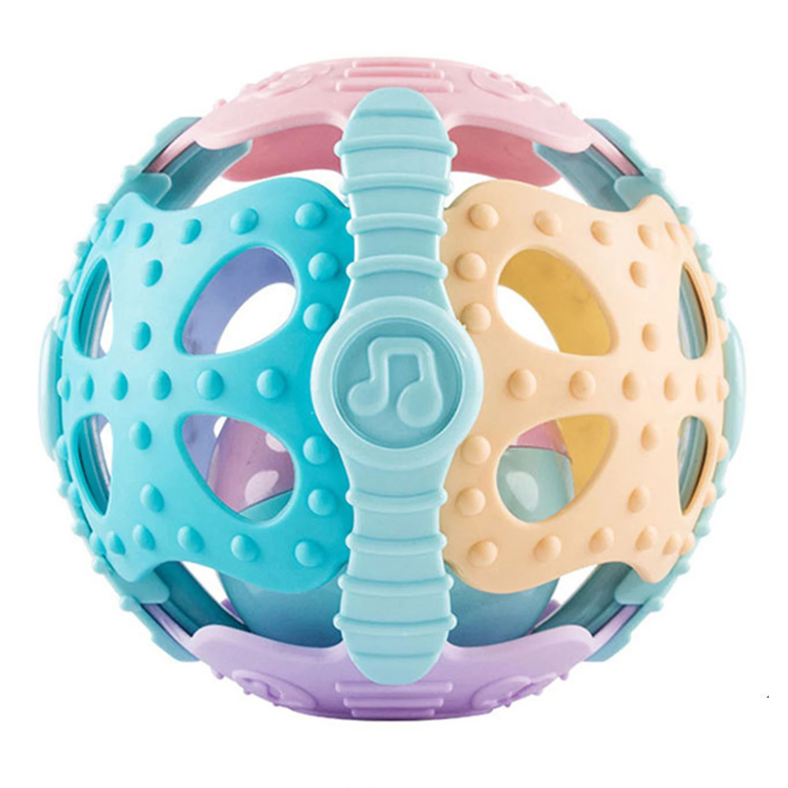 

Baby Rattles Ball Toys Wear-resistant Soft ABS Musical Toddler Infant Toys