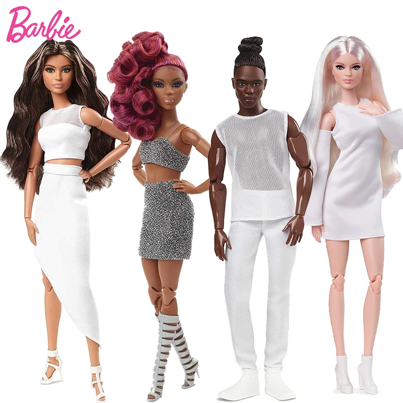 Original Barbie Looks Dolls Ken Dark Skin Signature Fashioni