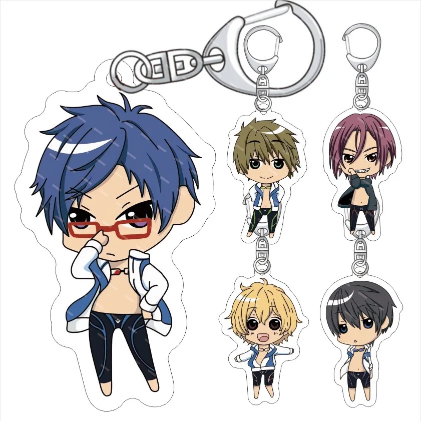 Аниме бесплатно! Цепочка-брелок для косплея Nanase, Харука, рюгазаки, Рей, микосиба-сейюри