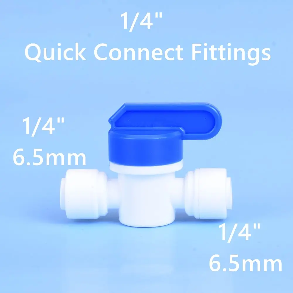 

Пластиковый шаровой кран для обратной промывки RO