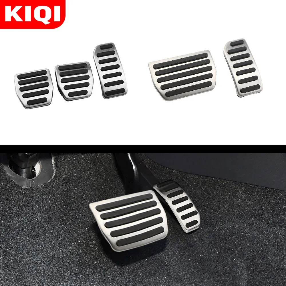 Car Stainless Steel AT MT Gas Pedal Brake Pedals Fit for Volvo XC60 XC70 V60 V70 S40 S60 S80L C30 Accessories Parts