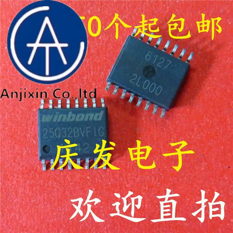 10 шт. 100% оригинальные новые модели W25Q32BVFIG 25Q32BVFIG W25Q32 SOP16