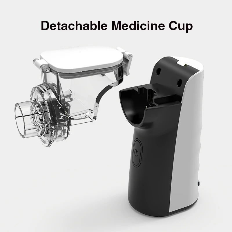 medical Portable silent nebulizer Mini self cleaning Handhold inhalator for kids Adult Atomizer mesh Asthma inhaler inhalador