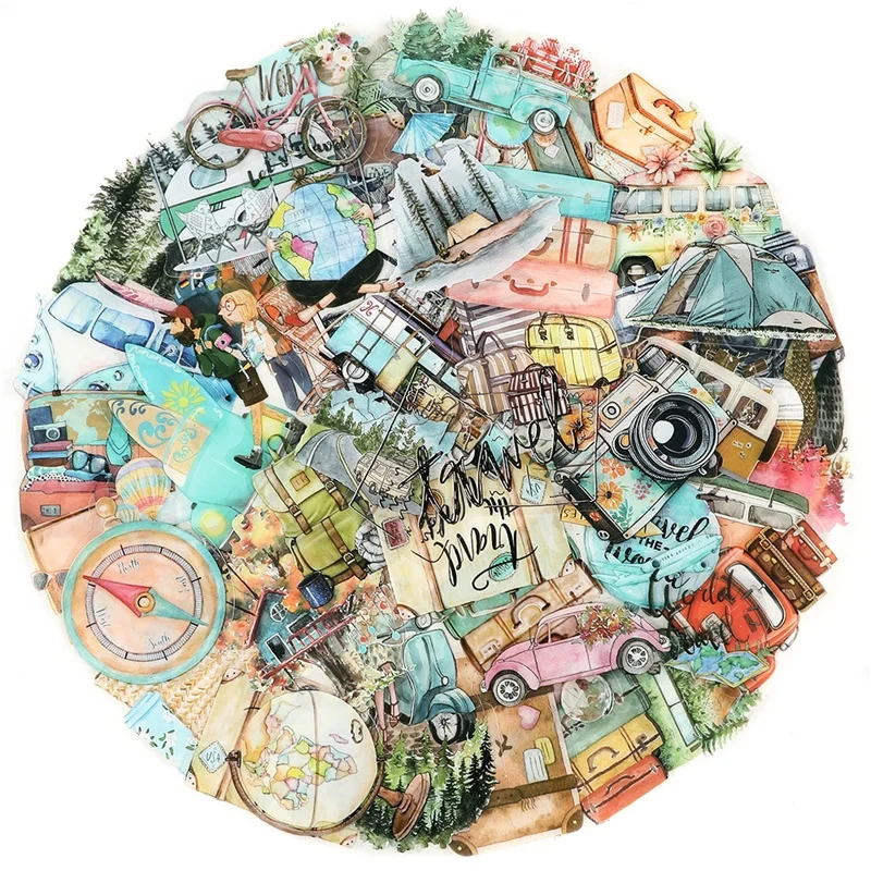 

Набор из 50 стикеров Kawaii для скрапбукинга