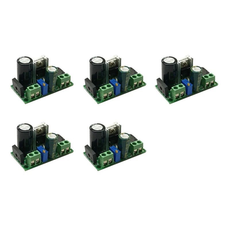 

Регулируемый понижающий модуль питания LM2596/LM2596HV, 3 А постоянного тока, 5-50 В, 3 А, большой ток, 3 в, 5 В, 12 В, 5 шт.