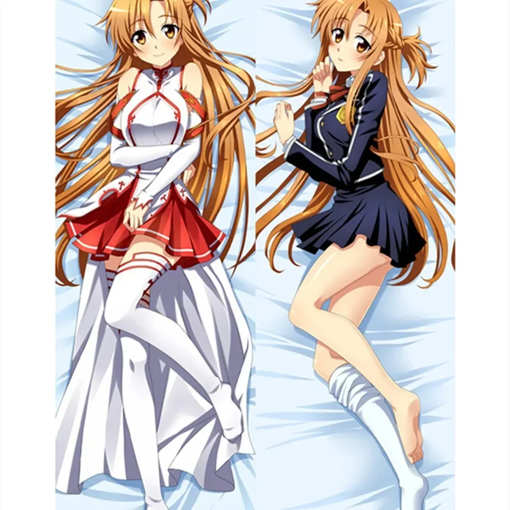 60X180 см аниме Sword Art One чехол Манга Dakimakura наволочка постельное белье шарнирная для