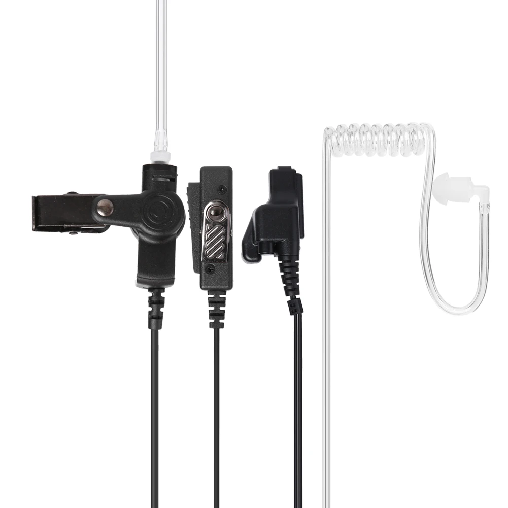

Acoustic Tube Earpiece PTT Mic Headset for Motorola HT1000 XTS3000 XTS5000 Radio