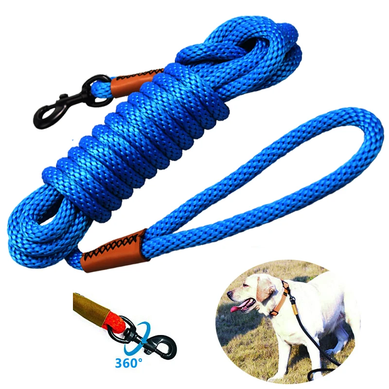 

Dog Training Leash Rope Dog Check Cord/ Lightweight Small Medium Dog Tracking Leads Nylon Rope Leashes 6FT Long dog leash