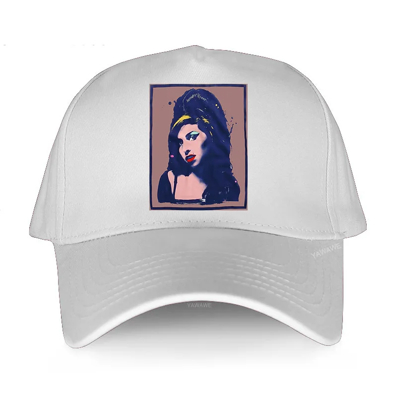 Новое поступление хлопковые шапки бейсболка для взрослых уличная Кепка Amy Winehouse