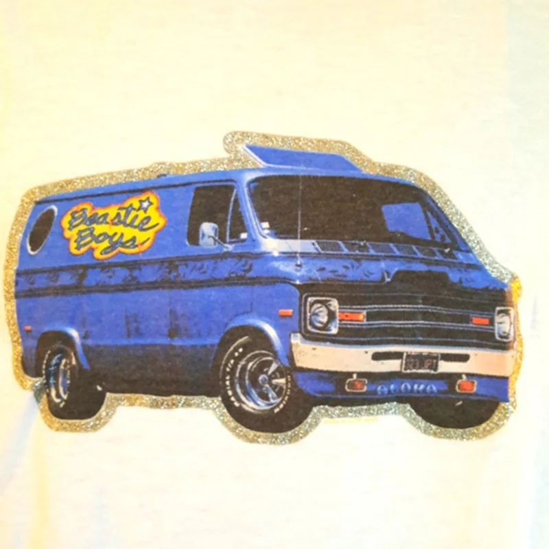 

Beastie Boys Contrast collar print T-shirt