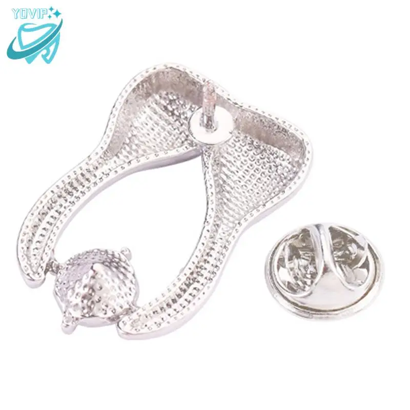 

Oral Health Enamel Pins Tooth Fairy Brooches Dentist Lapel Badges Fun Dental Implant Jewelry Gift for Kids Friends