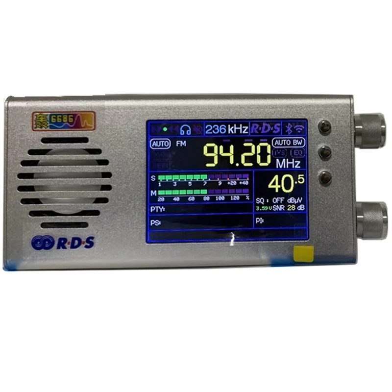 

TEF6686 Boom 6686 радио средней волны ПК радио средней волны FM портативный FM стерео старого стиля
