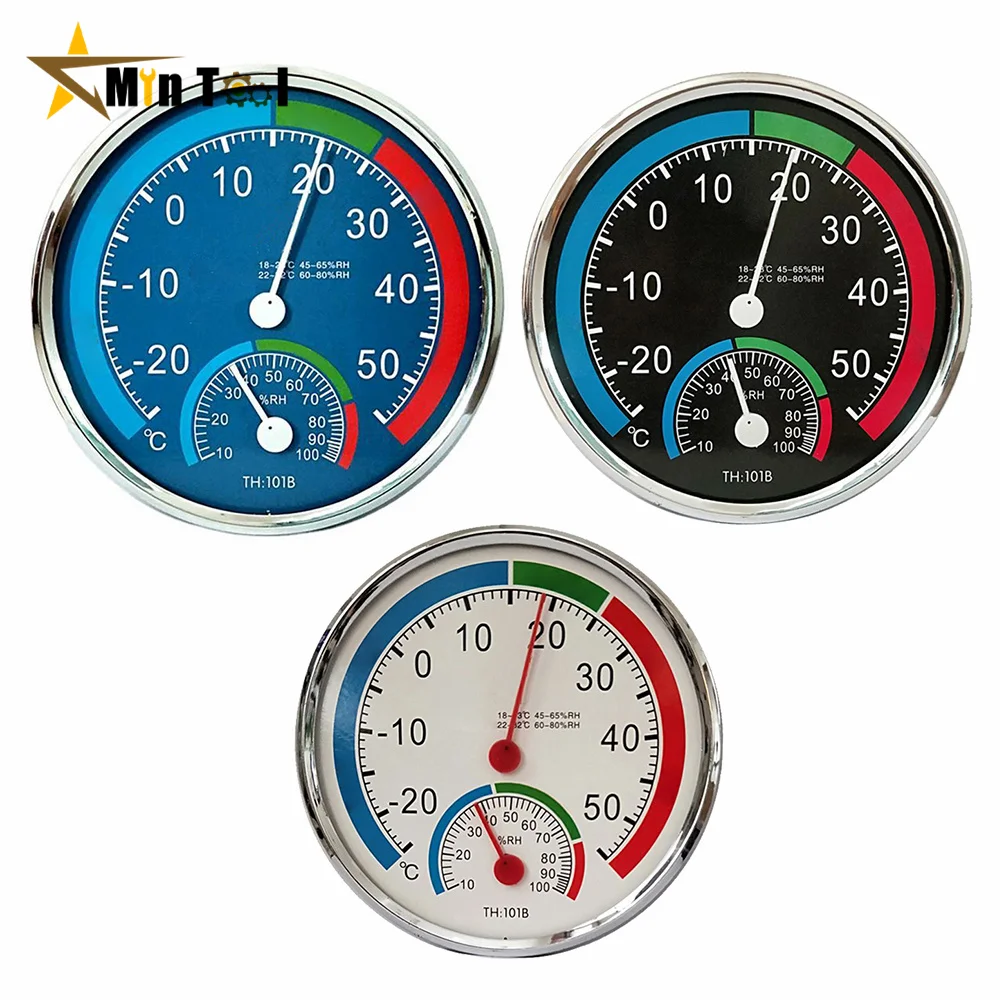 Mini Round Indoor Wall Hanging Thermometer Hygrometer Gauge for Home Supply – Accurate Moisture Measurement Tool Mini Round Indoor Wall Hanging Thermometer Hygrometer Gauge for Home Supply – Accurate Moisture Measurement Tool