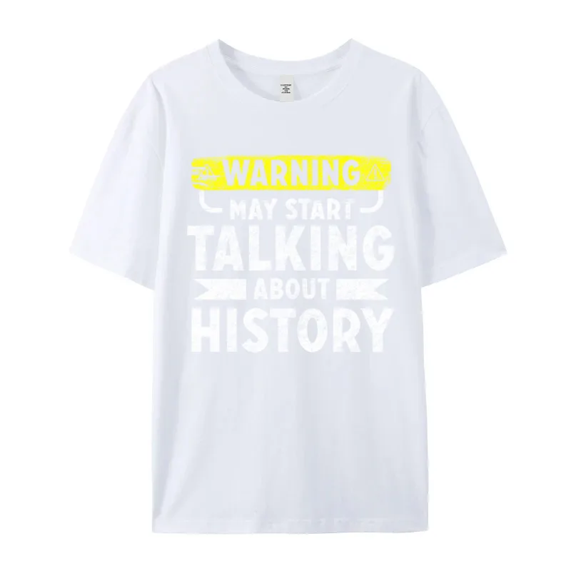 I ove History shirt funny Tees Funny Round Neck Lose Short Sleeve 100% Cotton Fabric Youth T-Shirt Slogan T Shirt