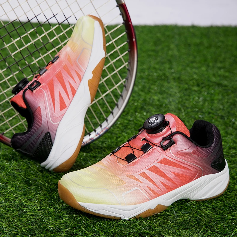 Новые детские туфли для бадминтона мальчиков и девочек модная детская