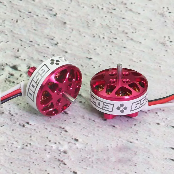 

4 шт. FPVRacer Miss 1203 6500KV 2-4S бесщеточный двигатель для радиоуправляемых FPV гоночных Фристайл 2 дюйма 3 дюйма Cinewhoop проводных дронов DIY запчасти