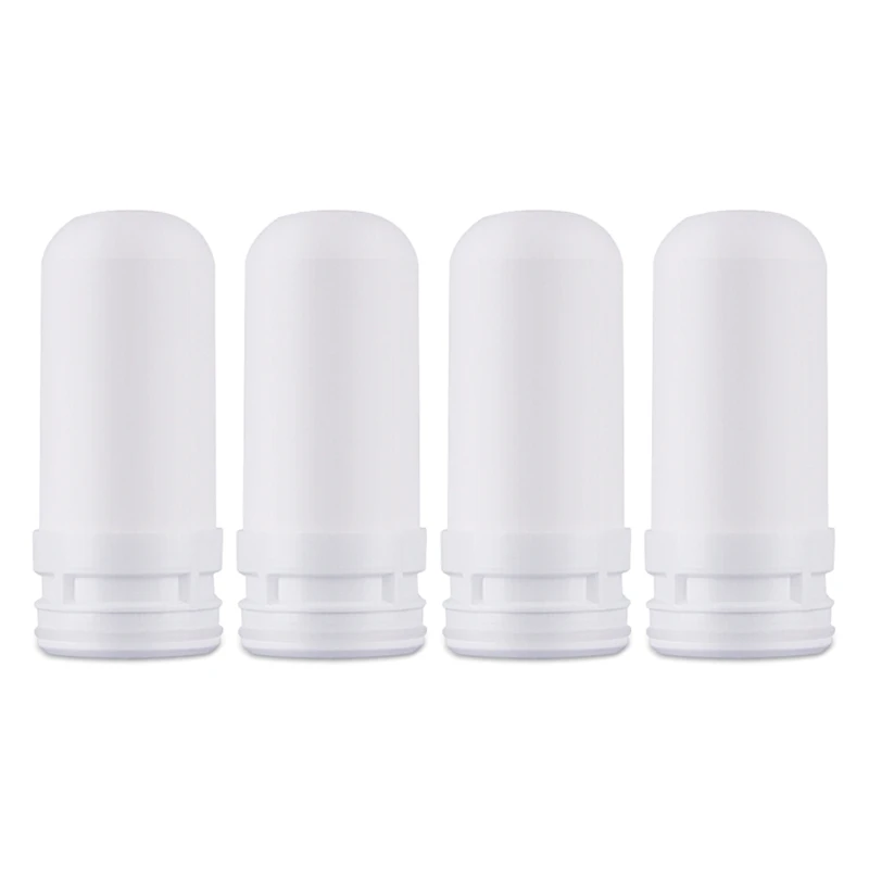 

594C 4 Pcs Water Purifier Dechlorination Filter Ceramic Faucet Water Filter Cartridge