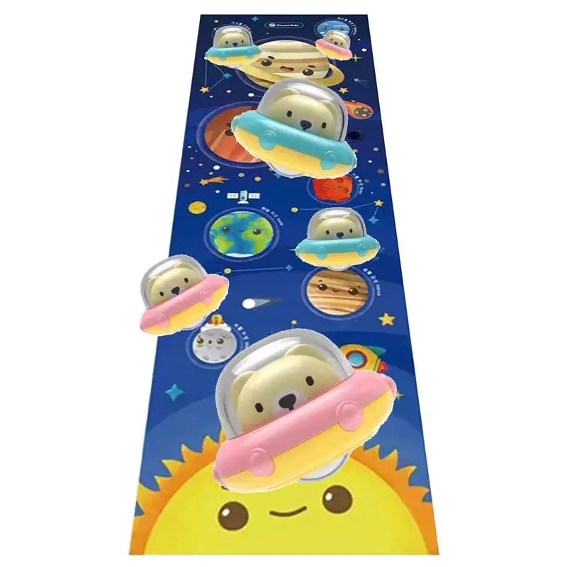

Mini Shuffleboard Table Top Games Indoor Games Space Theme Finger Sensitivity Parent-Child Interaction Hand-Eye Coordination For