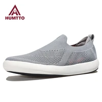 humtto walking shoes for men 2022 breathable sneakers man sport luxury designer brand mens running shoes casual jogging trainers