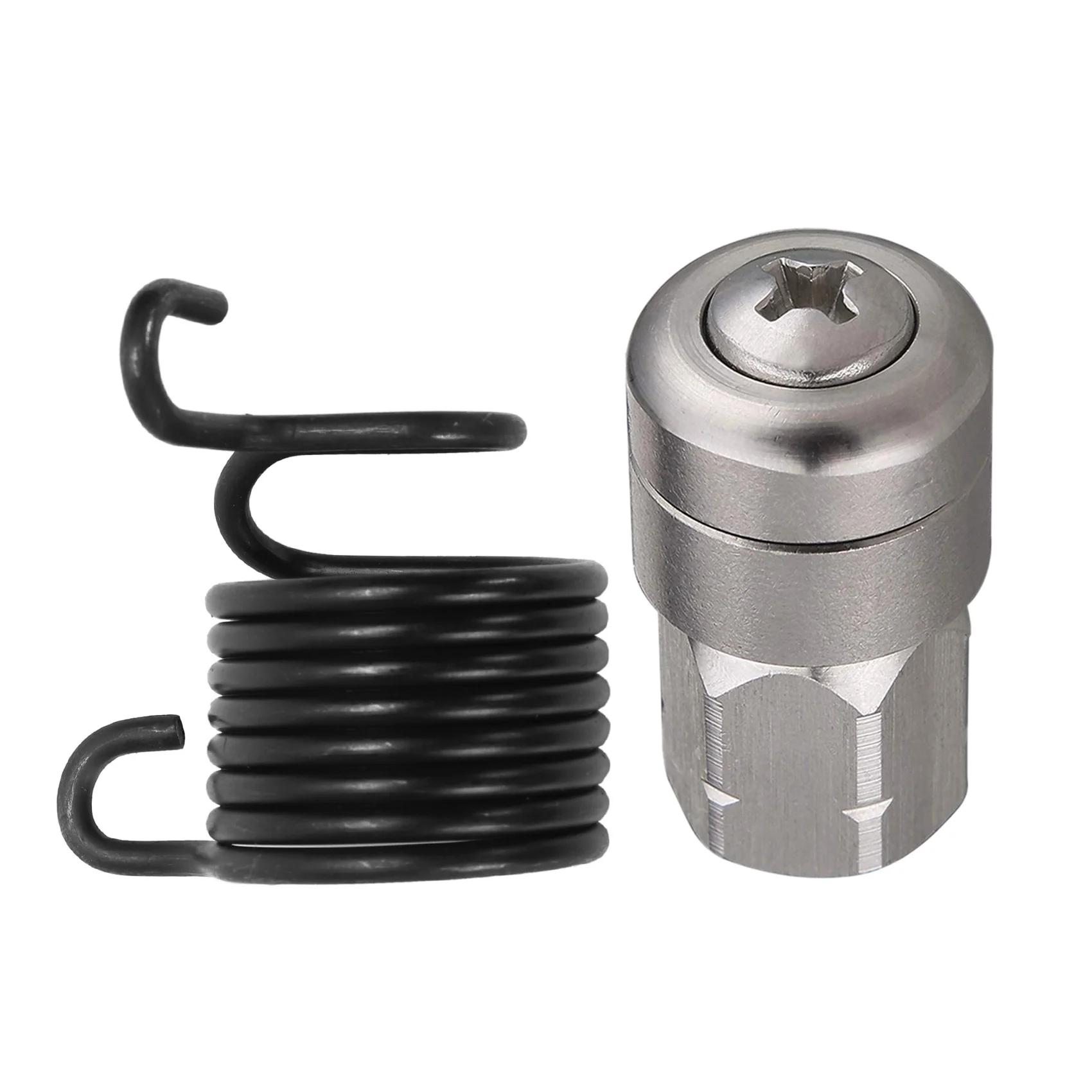 

Air Hammer Retaining Spring,Inner Diameter of 29mm & Pressure Washers Spinning Jetting Nozzle Sewer Jetter Nozzle