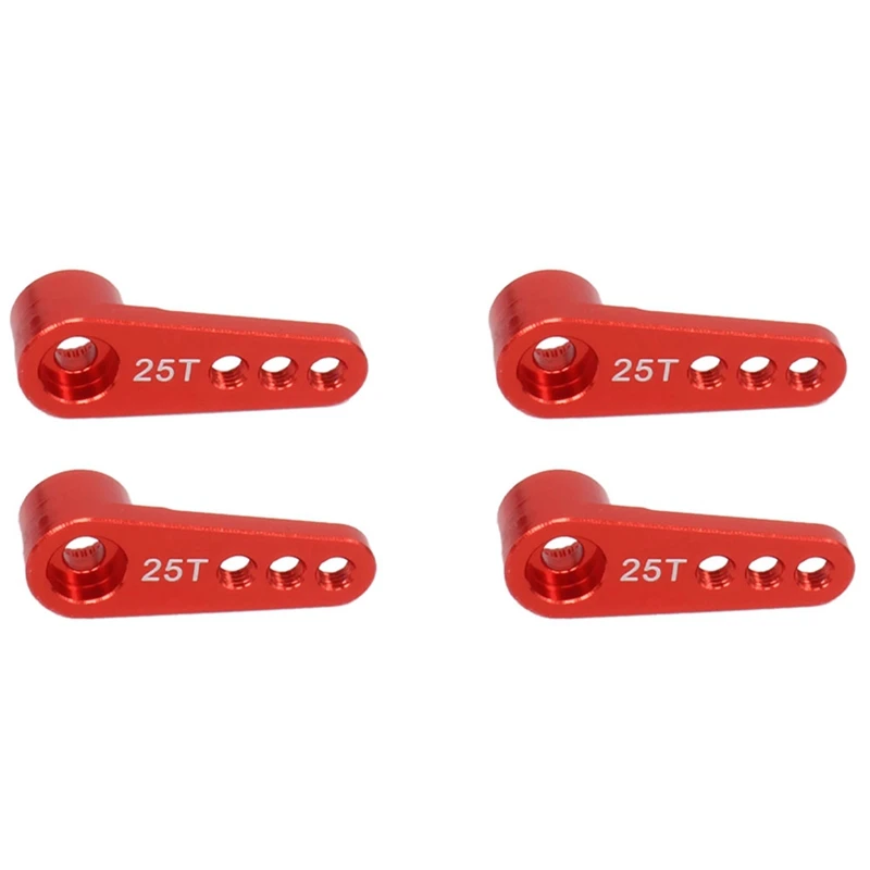 

Комплект рулевых сервоприводов 25T, 4 шт., металлические детали для Hsp Hpi Wltoys Himoto Redcat Traxxas Axial