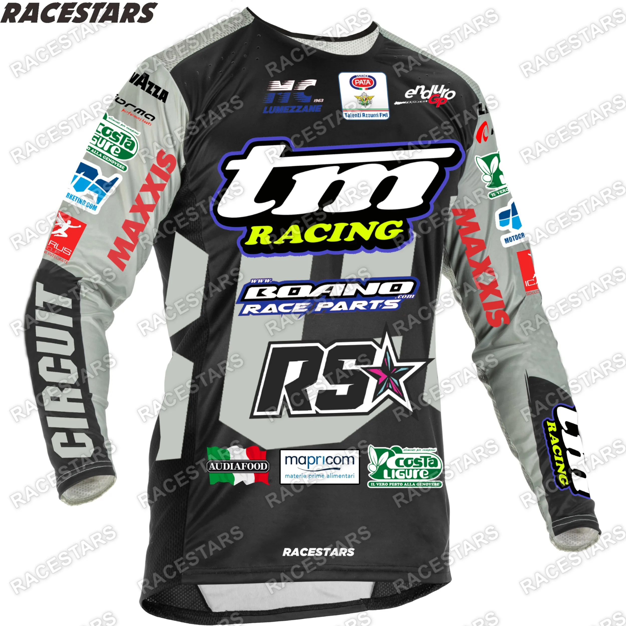 

TM RACING 2023 Enduro Downhill Mountain MTB Shirt Long Sleeve Moto Clothes Cycling Jersey Motocross Dirt Bike Maillot Ciclismo