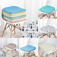 4042cm anti slip linen chair decor cushion soft printed household sponge office dining stool outdoor pad sponge sofa pillow