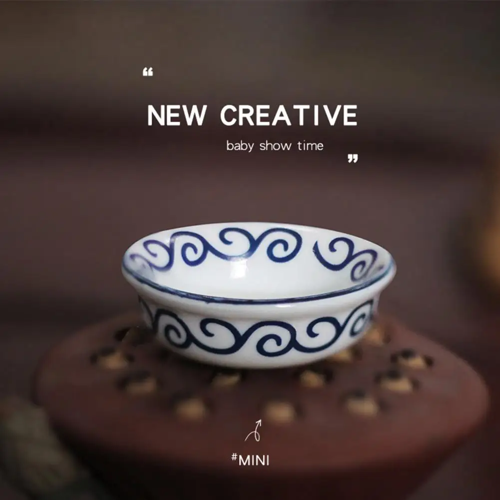 

Аксессуары для кукольного домика, искусственный керамический игровой домик, имитация чаши, кукольный домик