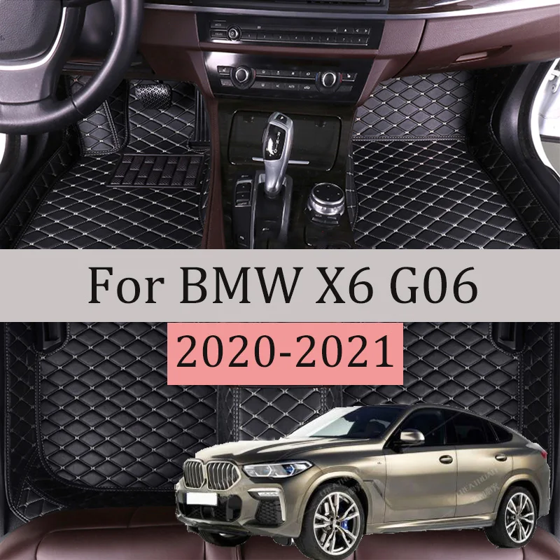 

Кожаные автомобильные коврики для BMW X6 G06 2020 2021