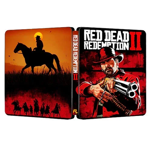 Фото Red Dead Redemption 2 R2 (UK Edition) Steelbook FantasyBox (только коробка, без диска) №1
