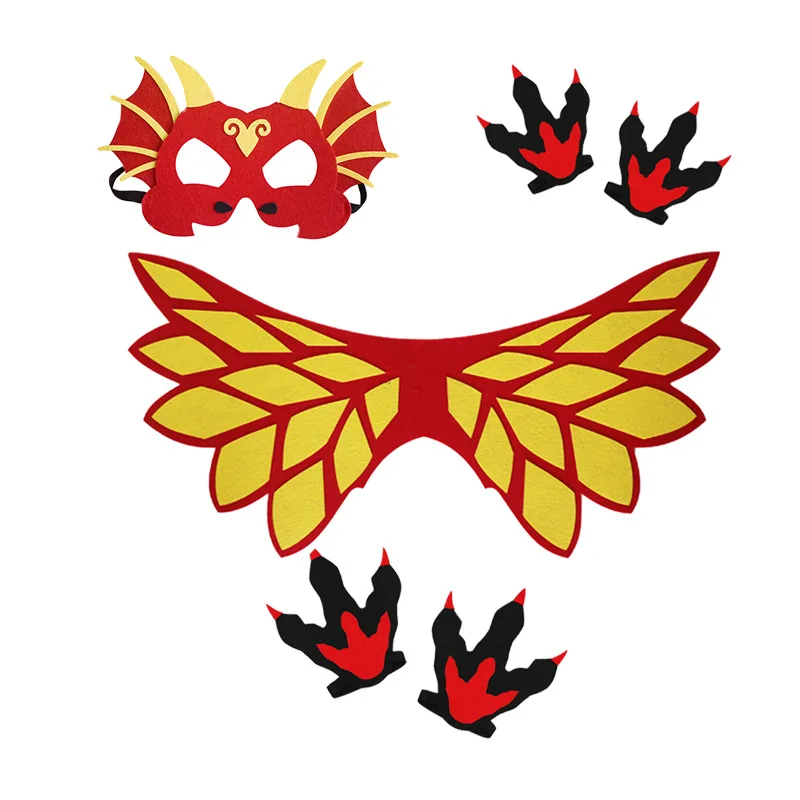 Модная детская маска с крыльями динозавра набор когтей декоративное праздничное