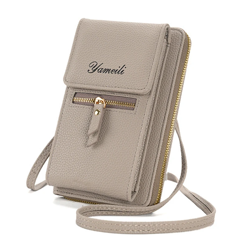 Women Handbag Fashion Small Crossbody PU Leather Mini Messenger Bags Purse Multiple Card Slots Cellphone Bag Shoulder Bag Totes