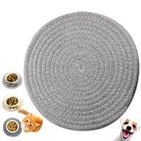 pet placemat for pet food mat dog and cat waterproof feeding mat good pet bowl pad prevent food and water overflow cotton pad