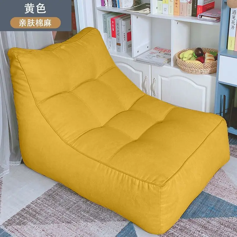 

Aoliviya Sh New Lazy Sofa Reclining and Lying Home Tatami Small Apartment Single Recliner Bedroom Internet Celebrity Rental Room