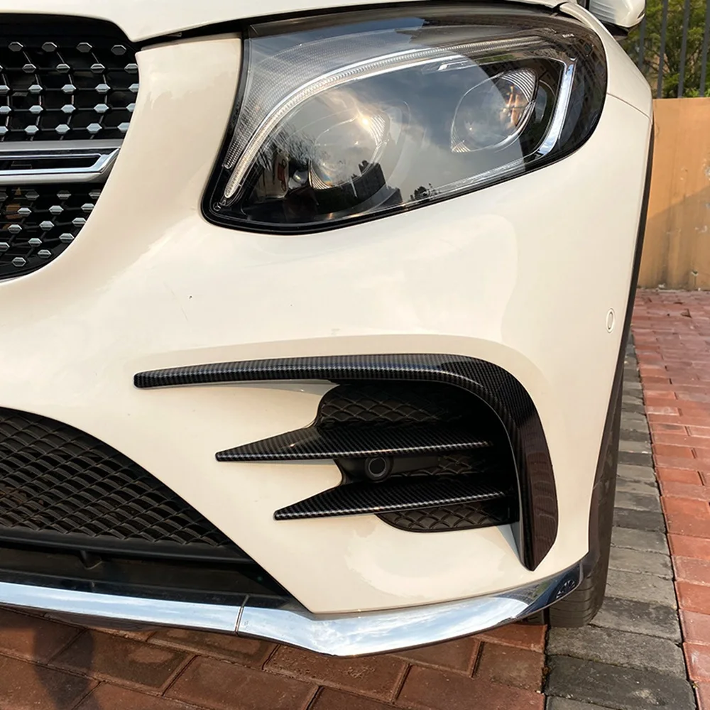 Передний бампер спойлер сплиттер крышка решетки радиатора для Mercedes-Benz GLC-Class X253